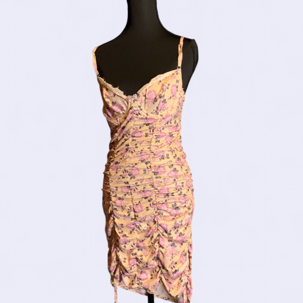 Floral coquette dress
